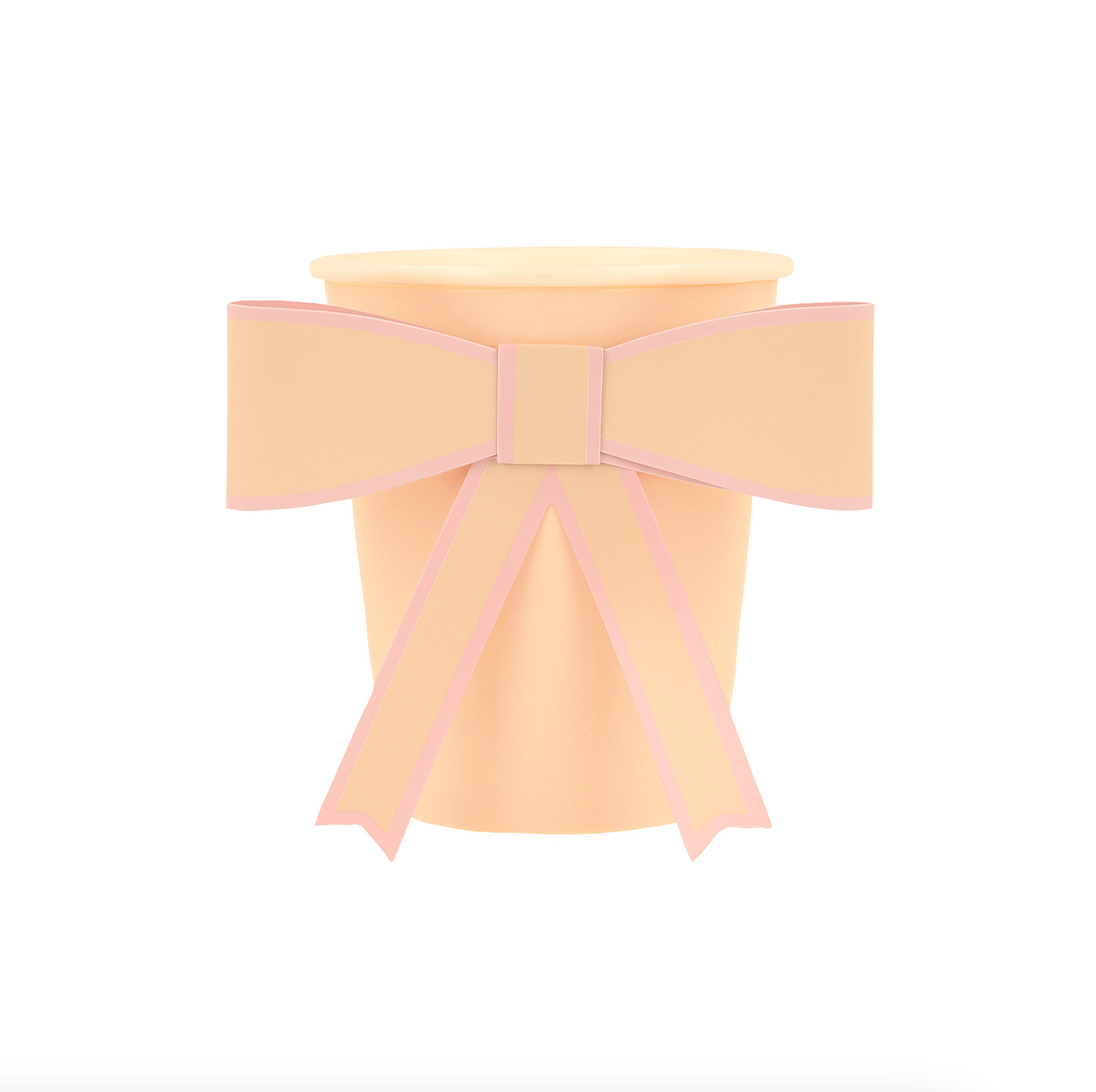 Pastel Bow Cups