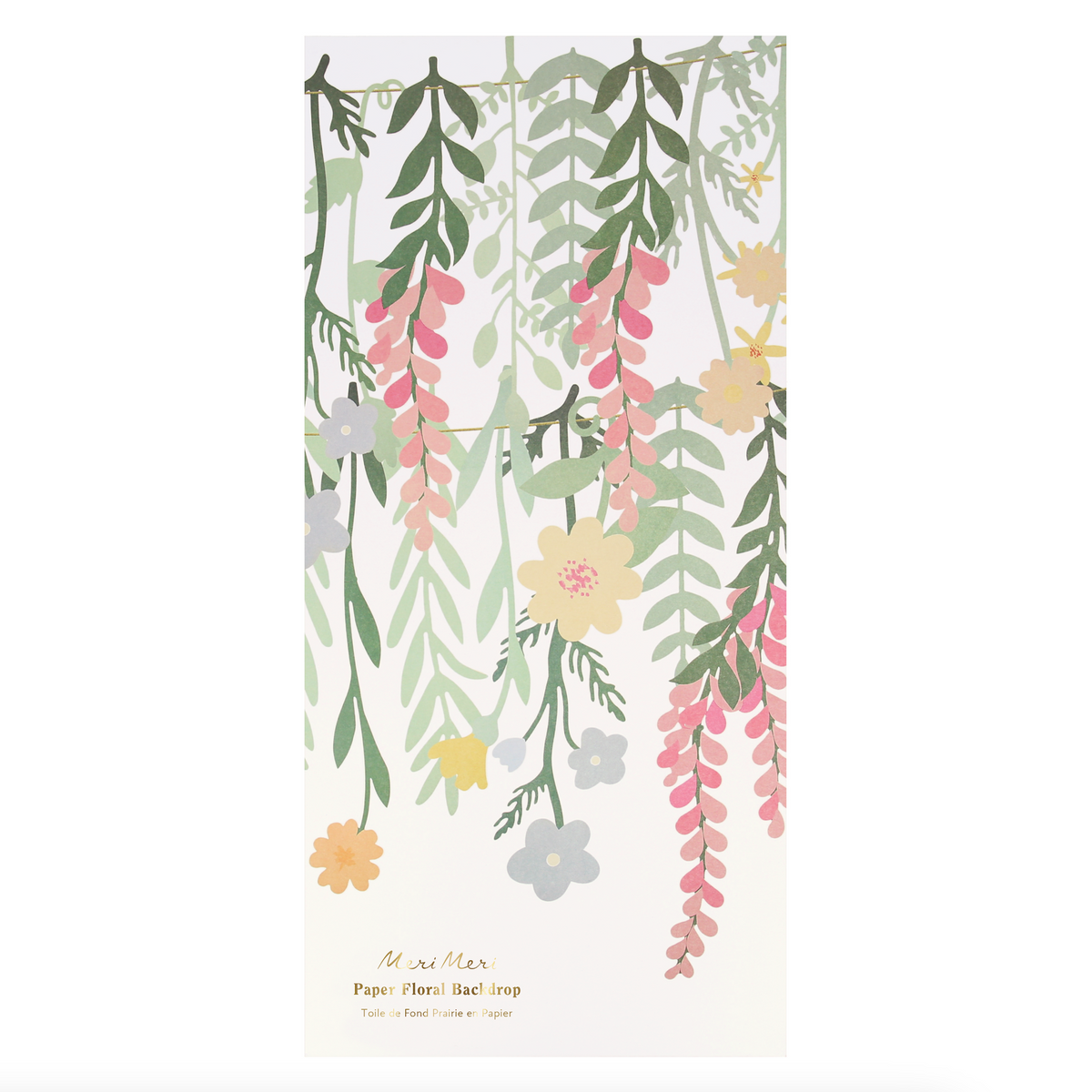 Floral Paper Backdrop