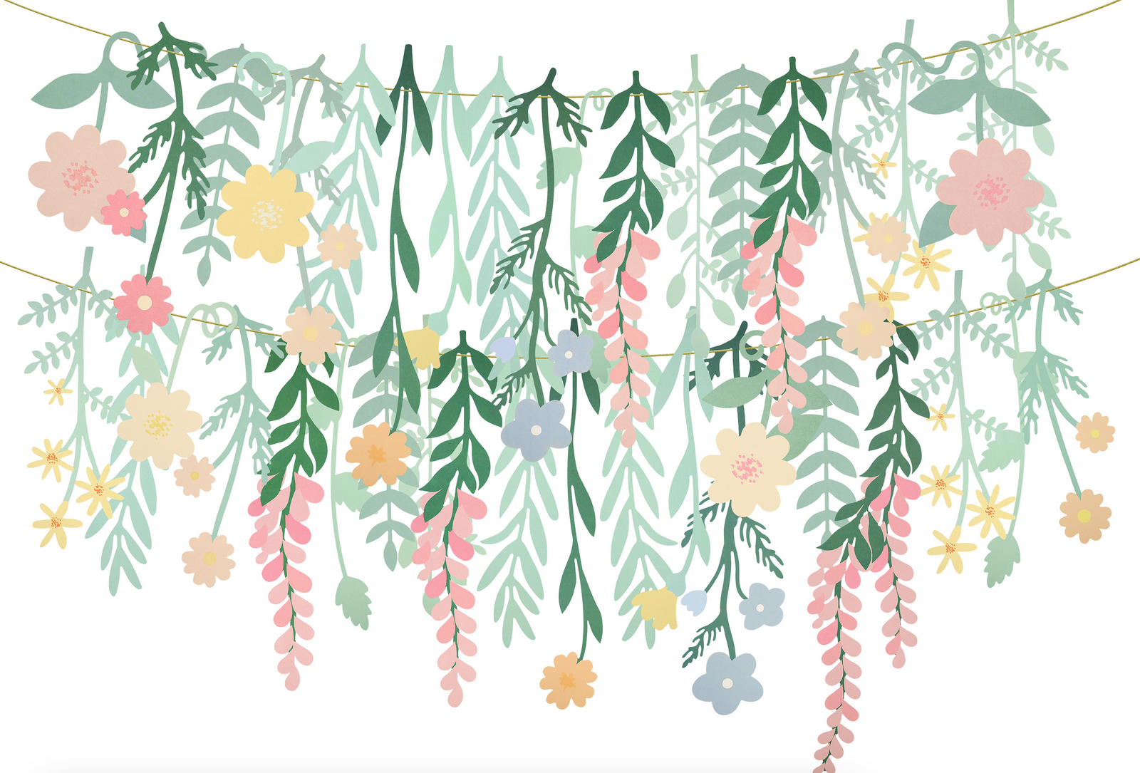 Floral Paper Backdrop