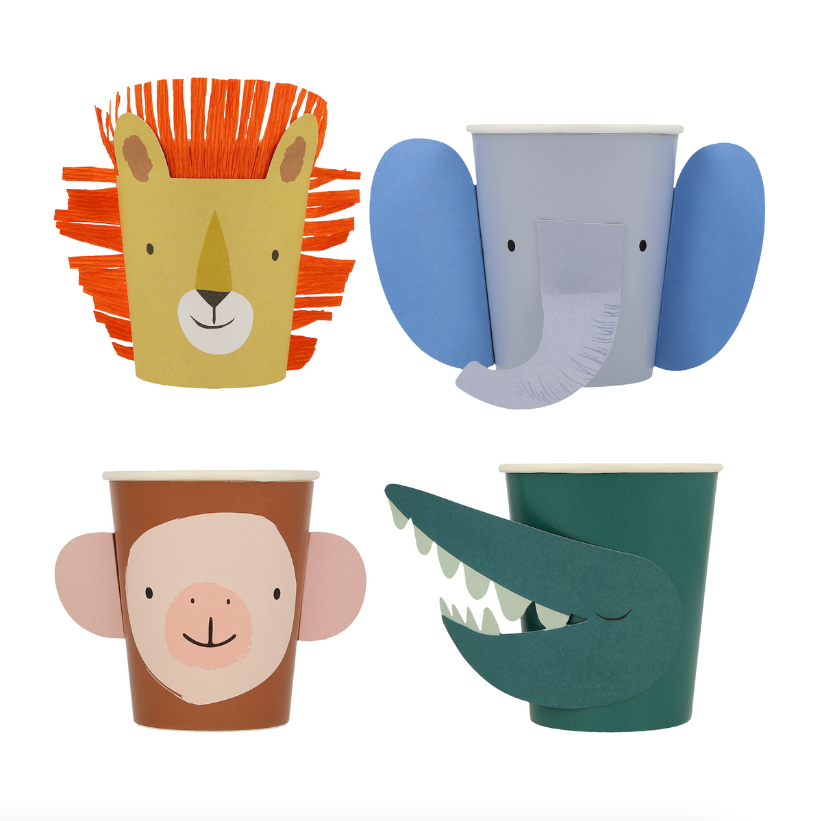 Animal Parade Character Cups