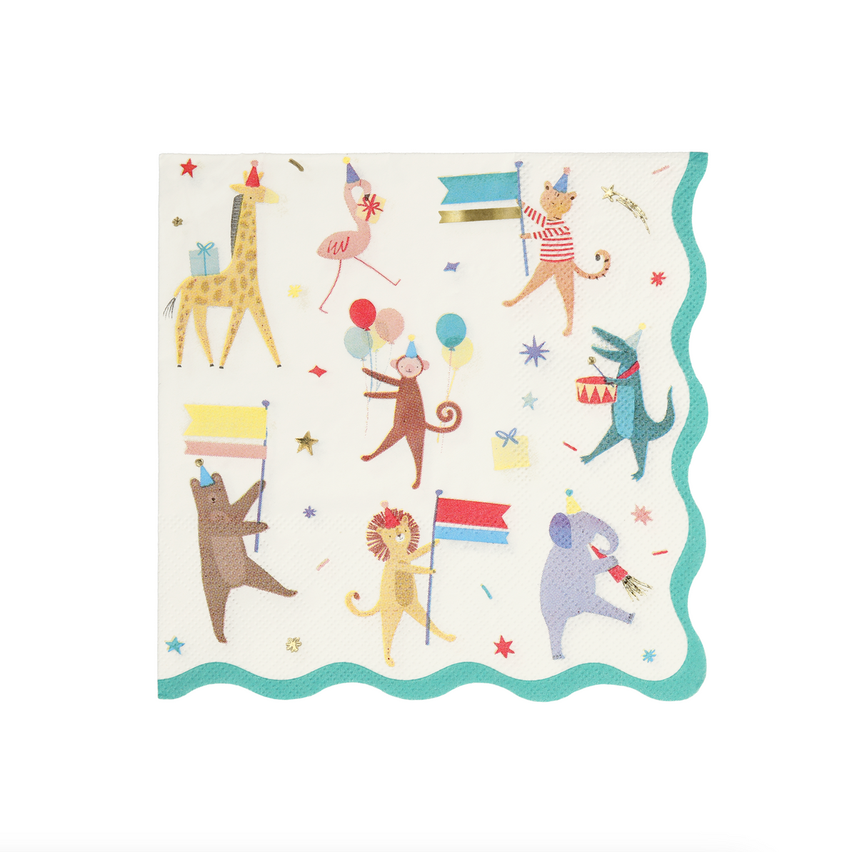 Animal Parade Large Napkins