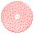 Heart Pattern Dinner Plates