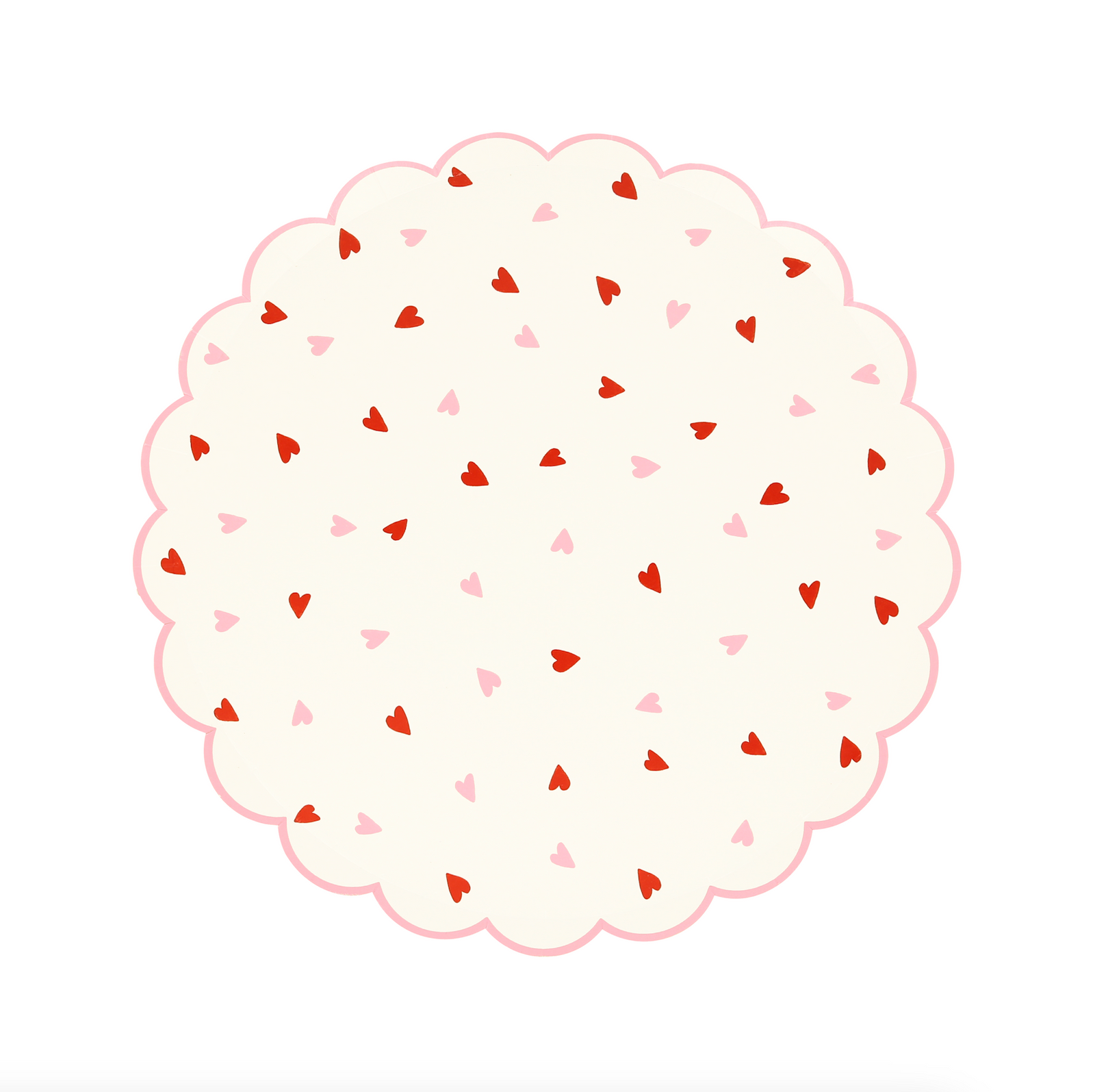 Heart Pattern Side Plates