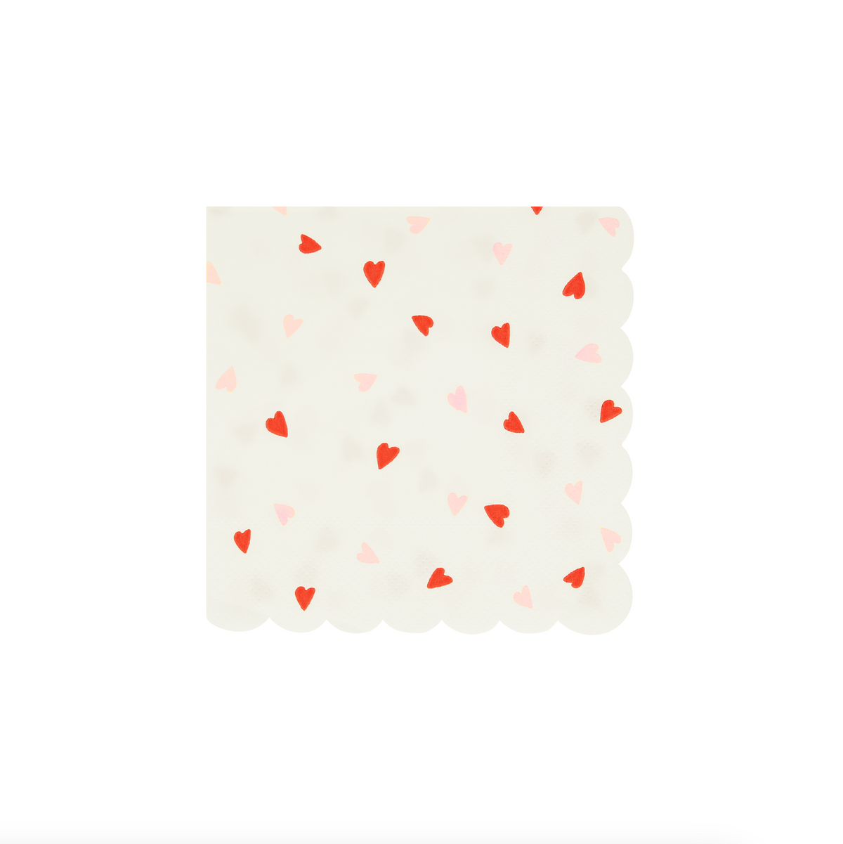 Heart Pattern Small Napkins