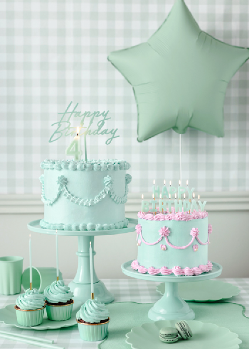 Sage Frill Plastic Cups