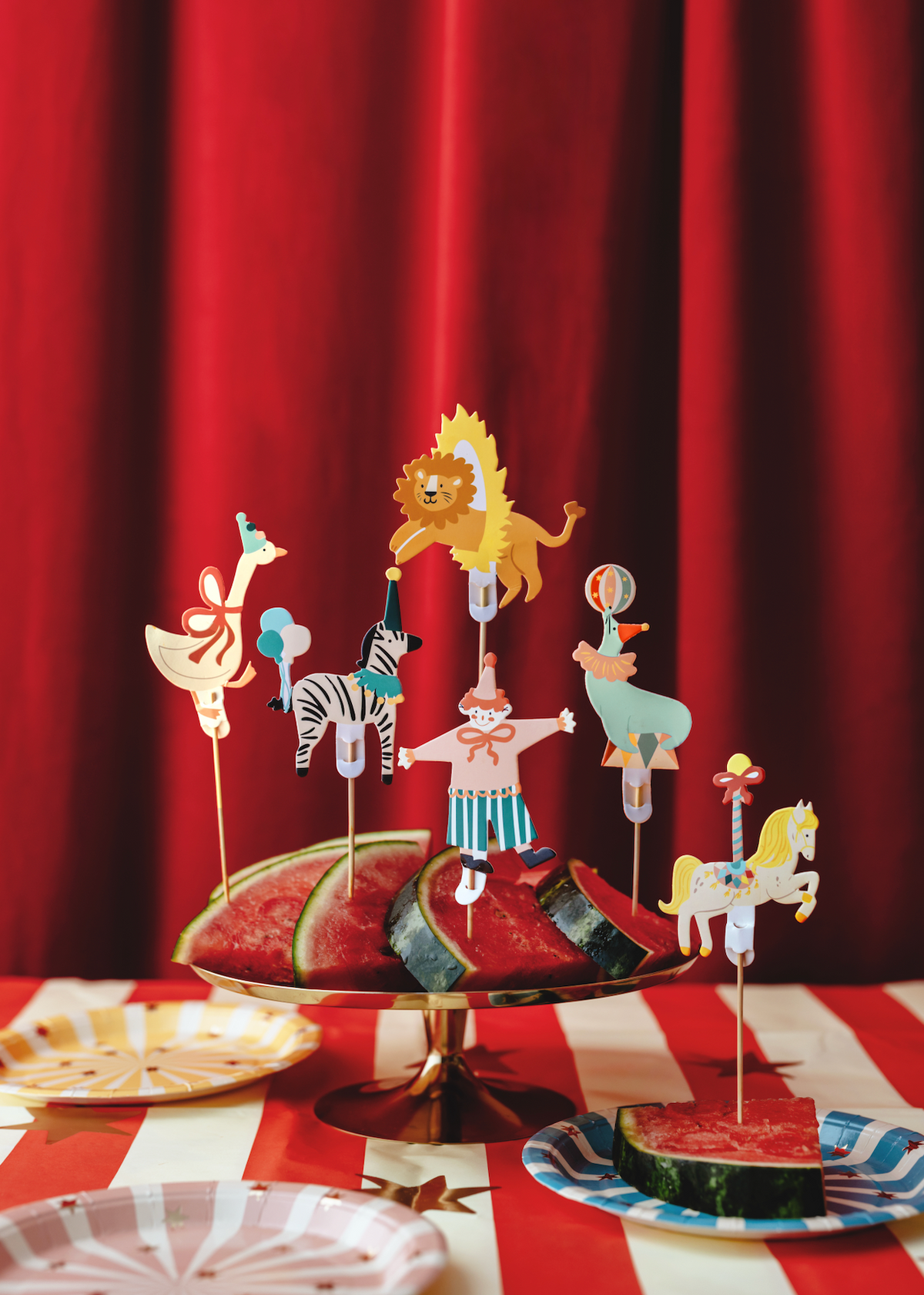 Circus Cupcake Toppers