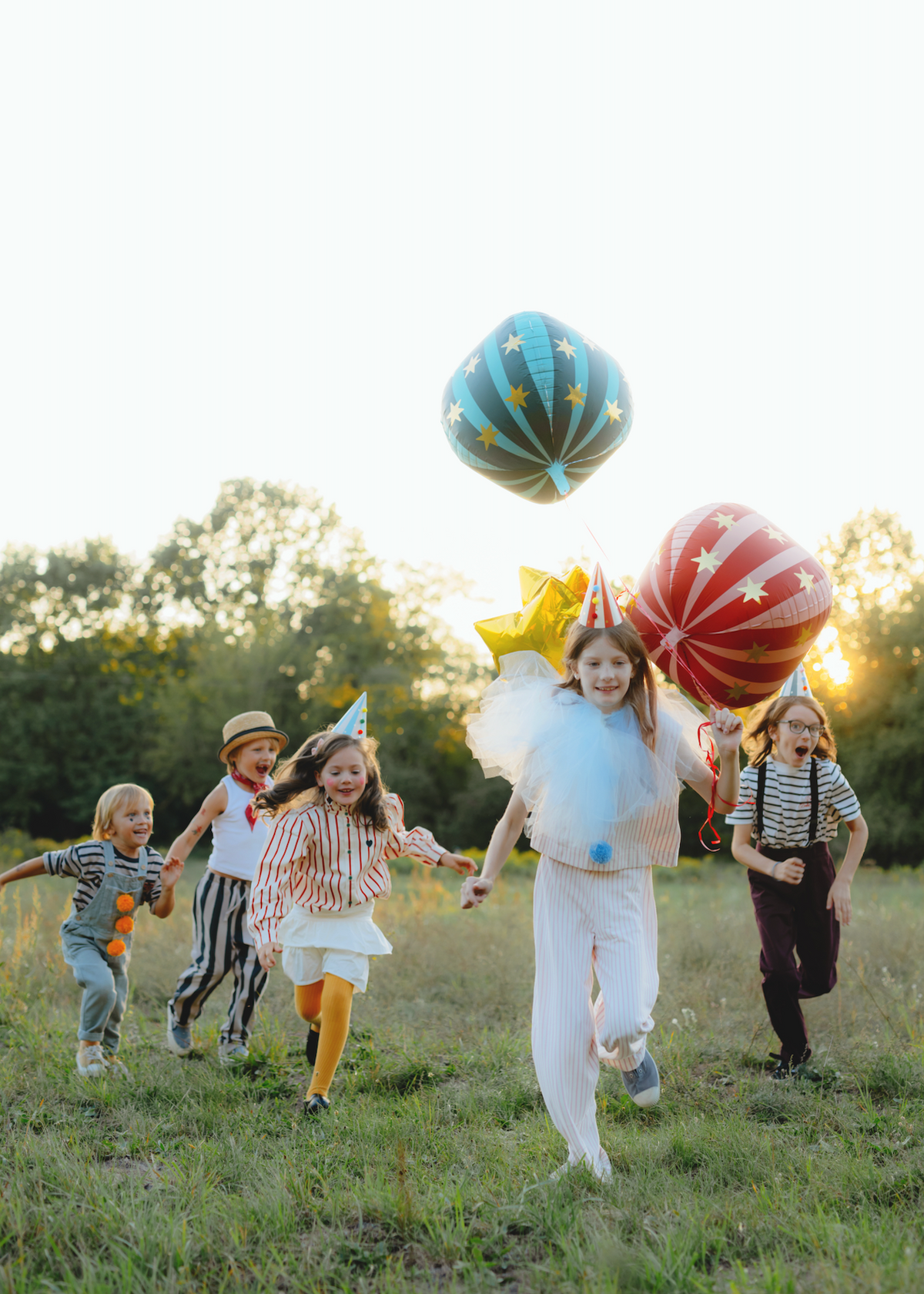 Matte Red Starry Foil Balloon
