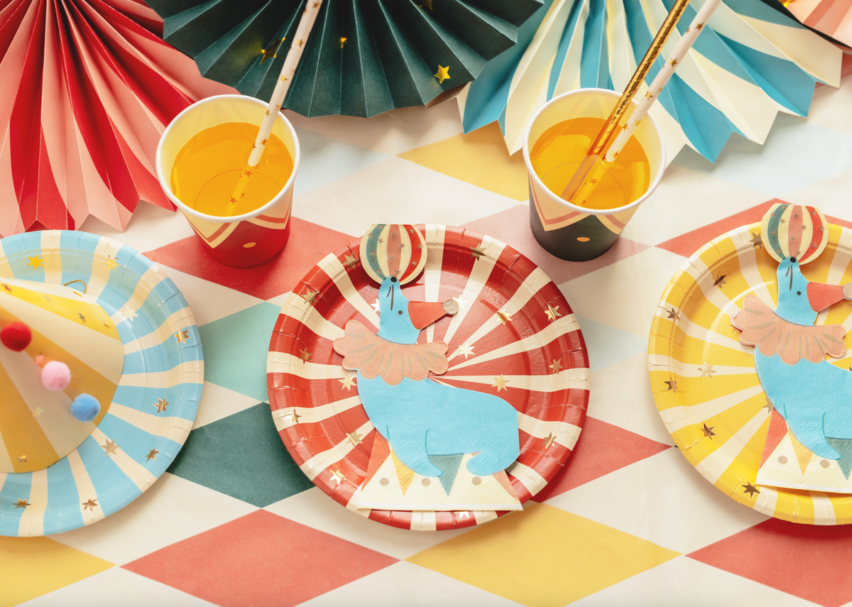 Circus Seal Party Napkins