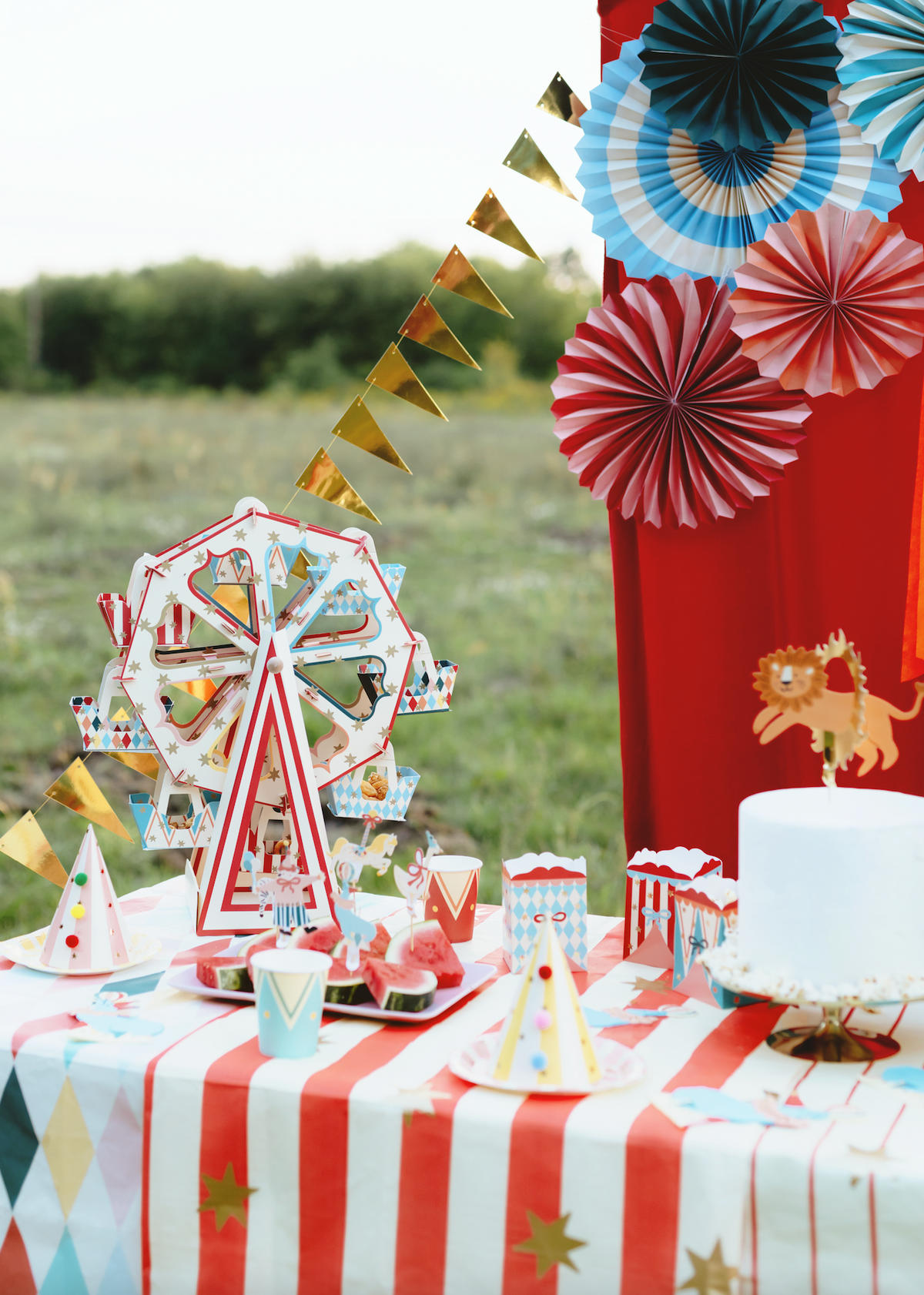 Circus Decorative Rosettes