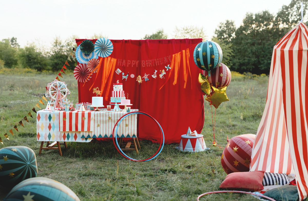Circus Decorative Rosettes