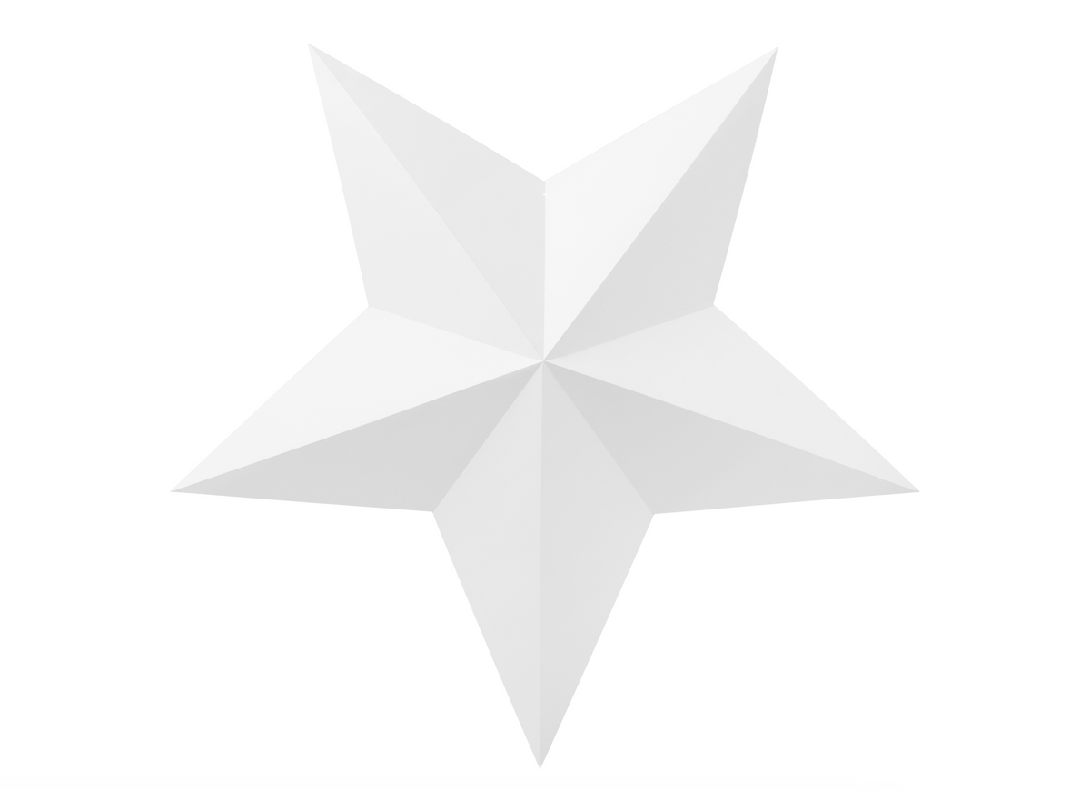 White Stars DIY Decoration Set