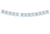 Blue Happy Birthday DIY Banner