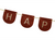 Happy Birthday Felt Brown Banner