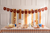 Happy Birthday Felt Brown Banner