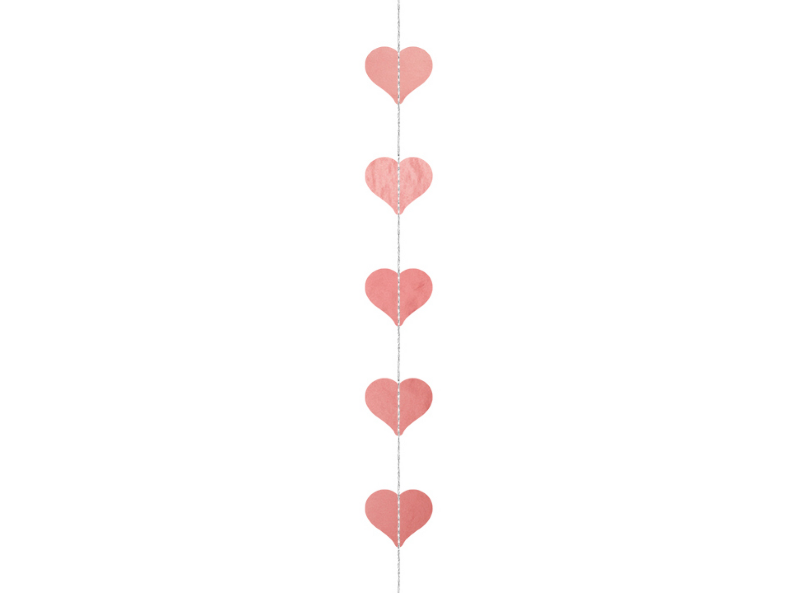 Rose Gold Heart Garland