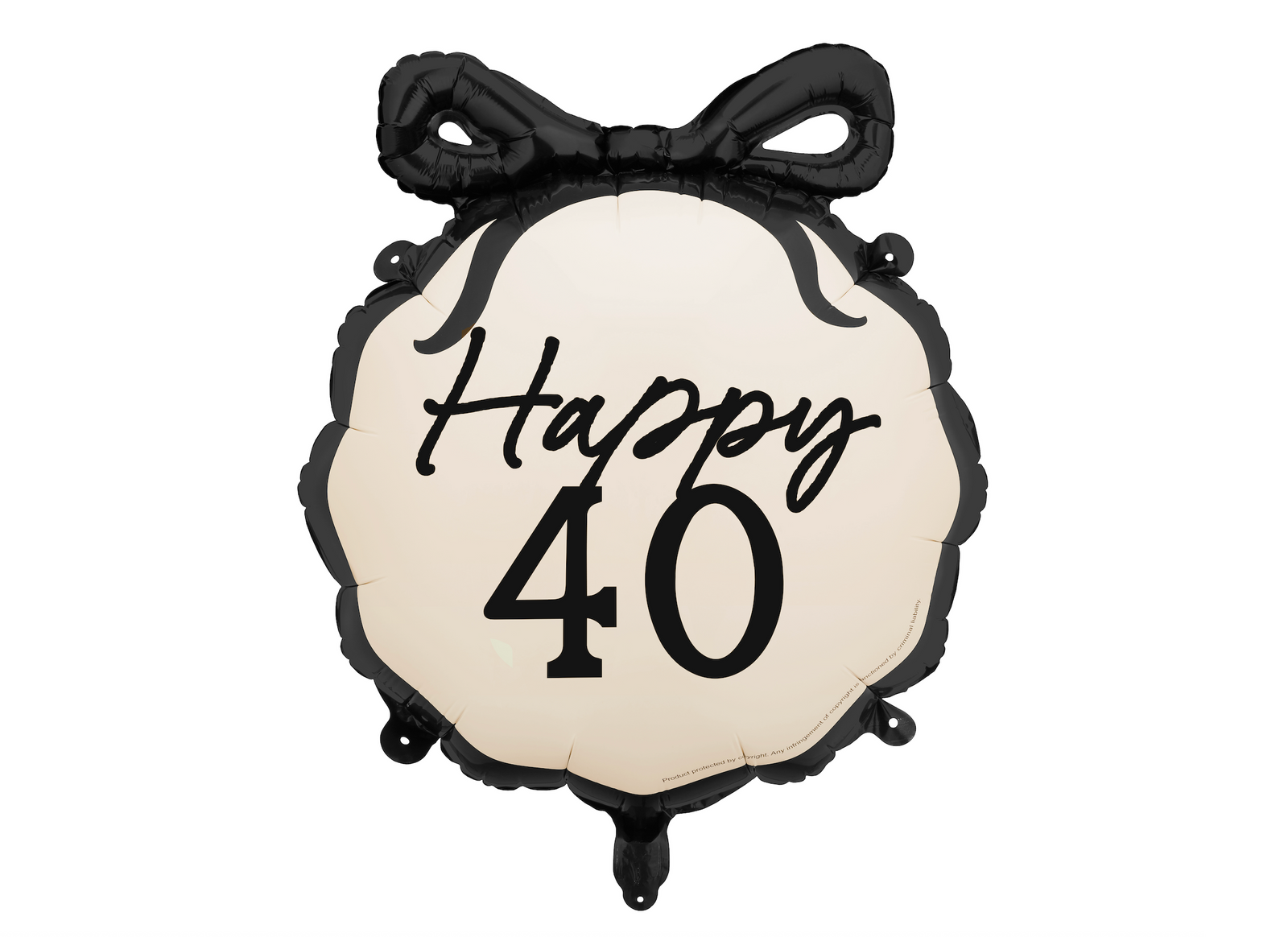 Happy 40 Foil Balloon