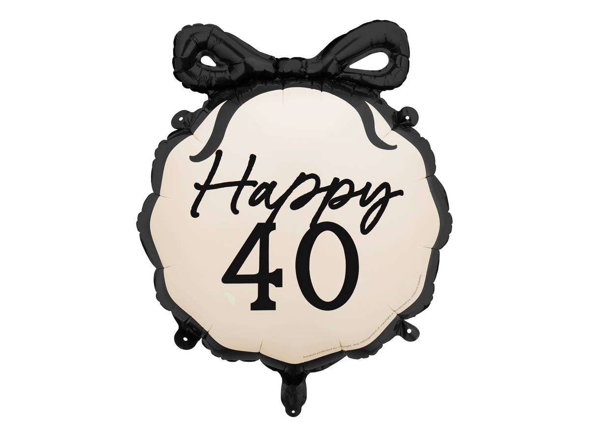 Happy 40 Foil Balloon