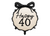 Happy 40 Foil Balloon