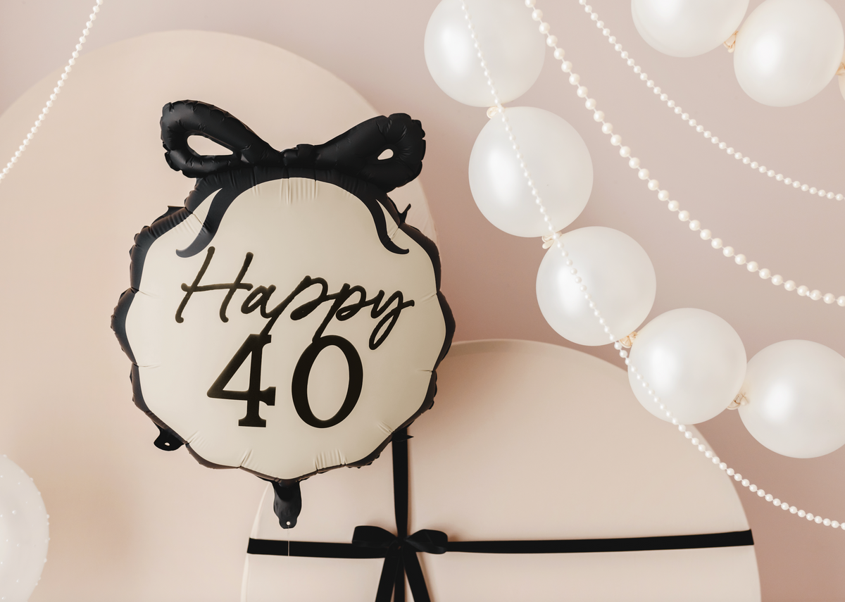 Happy 40 Foil Balloon