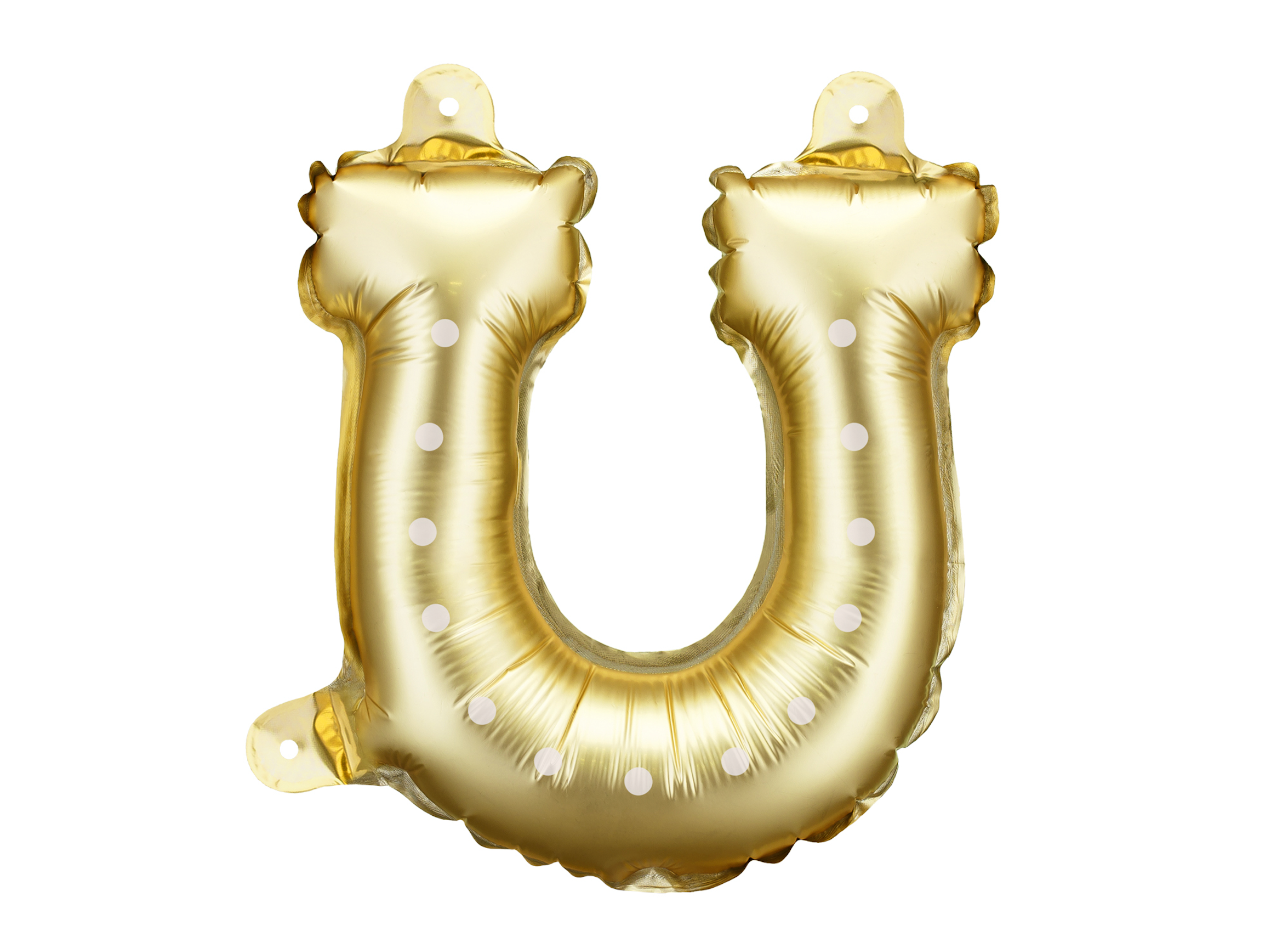 Gold Horseshoe Foil Balloons