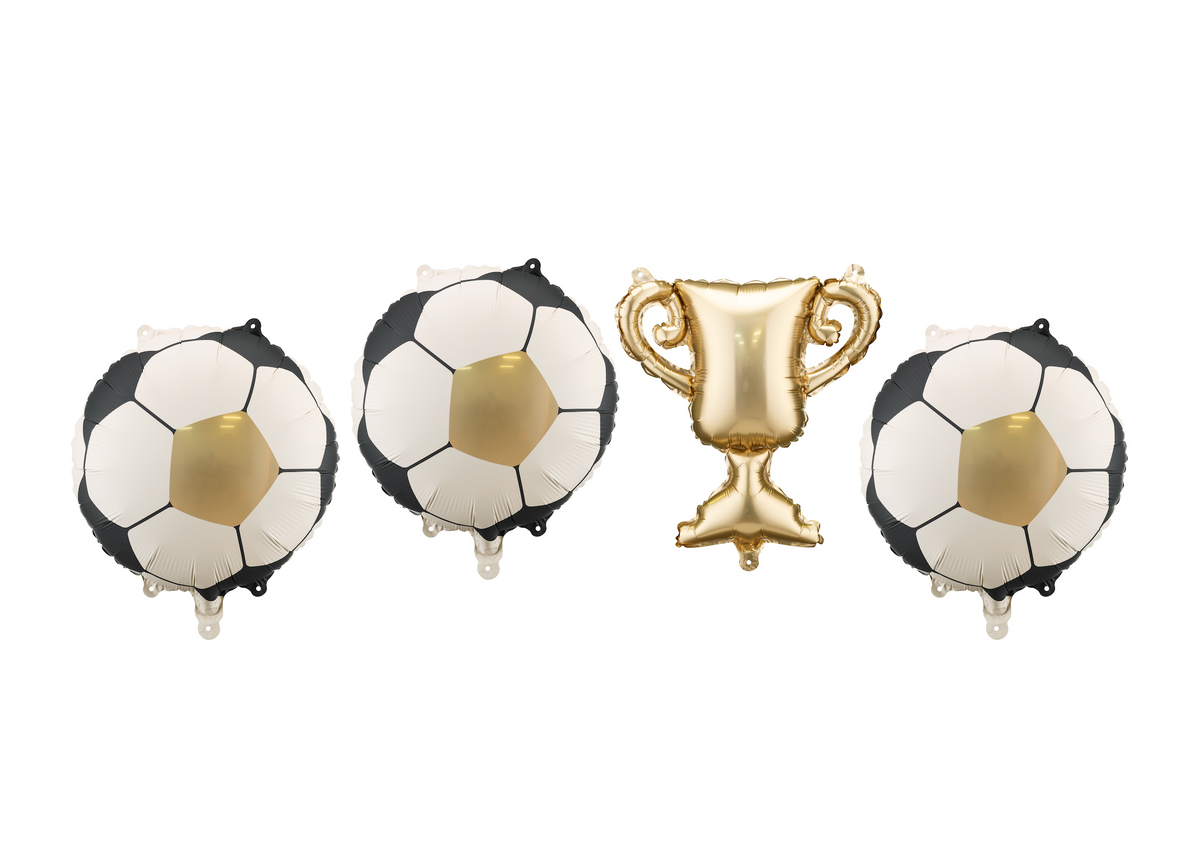 Trophy &amp; Ball Foil Balloons