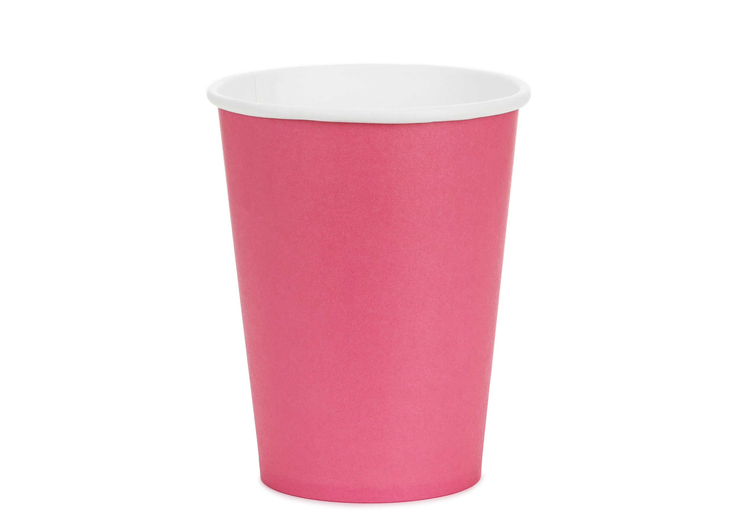 Deep Pink Paper Cups