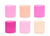 Peach and Pink Crepe Paper Streamers Set
