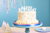 Happy Birthday White Candles
