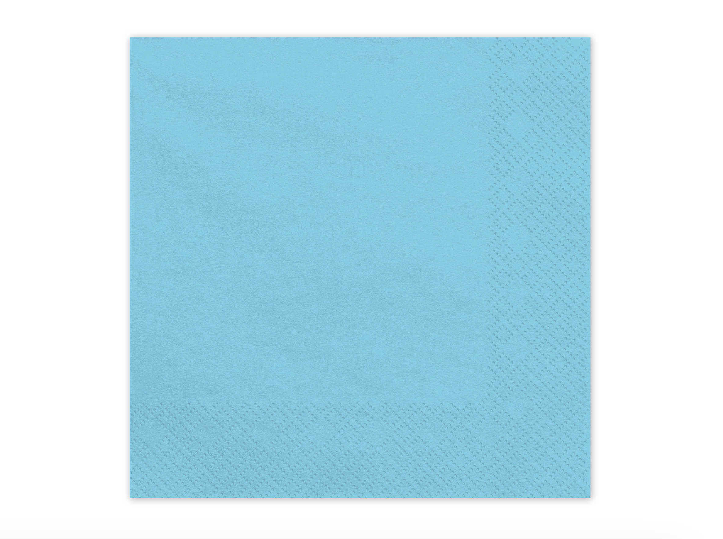 Light Blue Paper Napkins