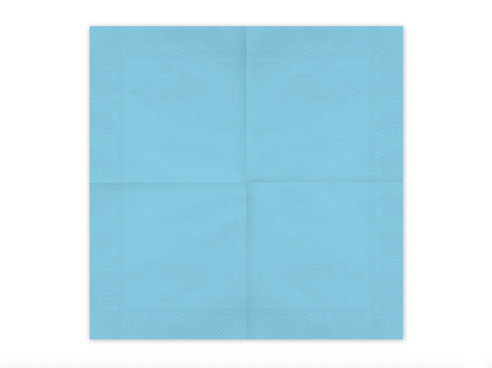 Light Blue Paper Napkins