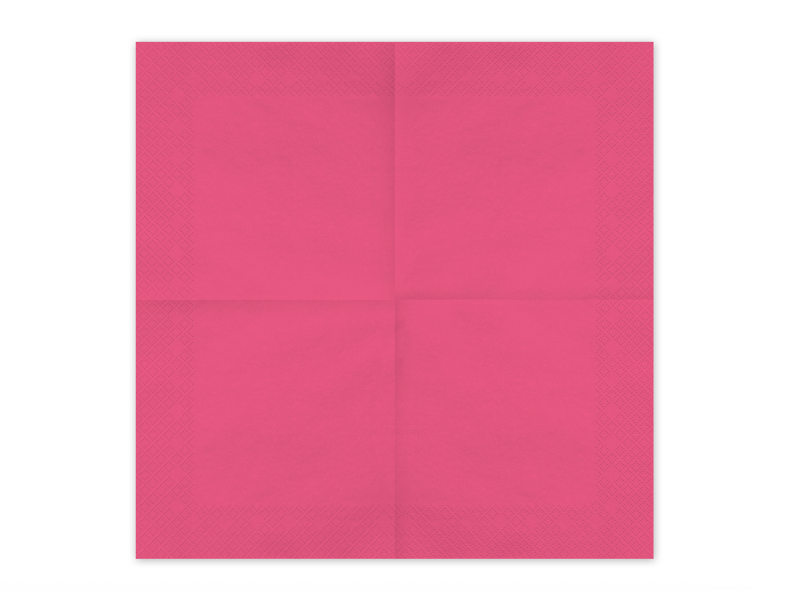 Deep Pink Paper Napkins