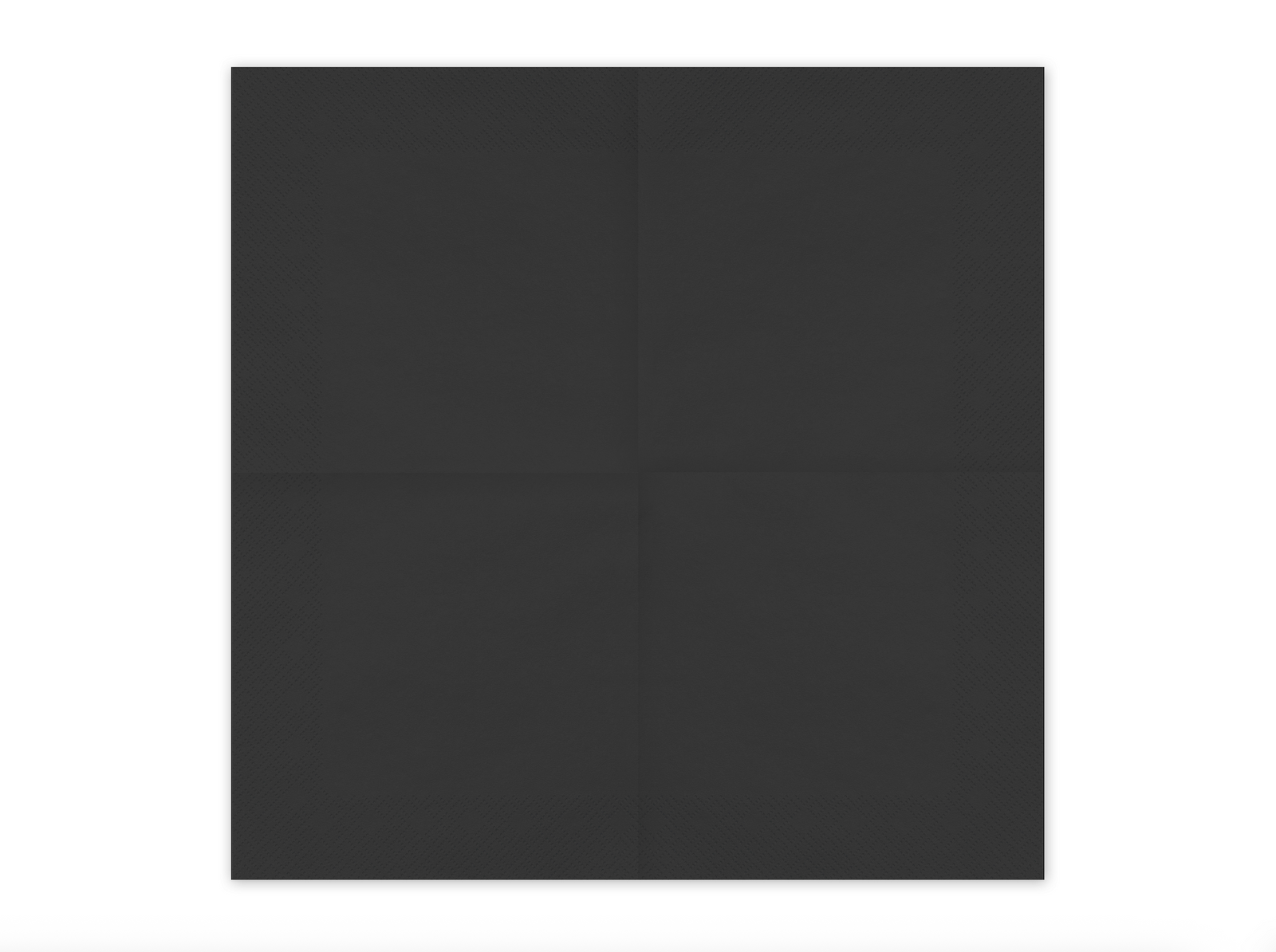 Black Paper Napkins