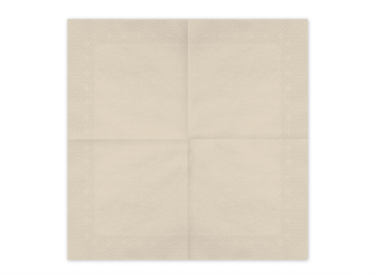 Beige Paper Napkins