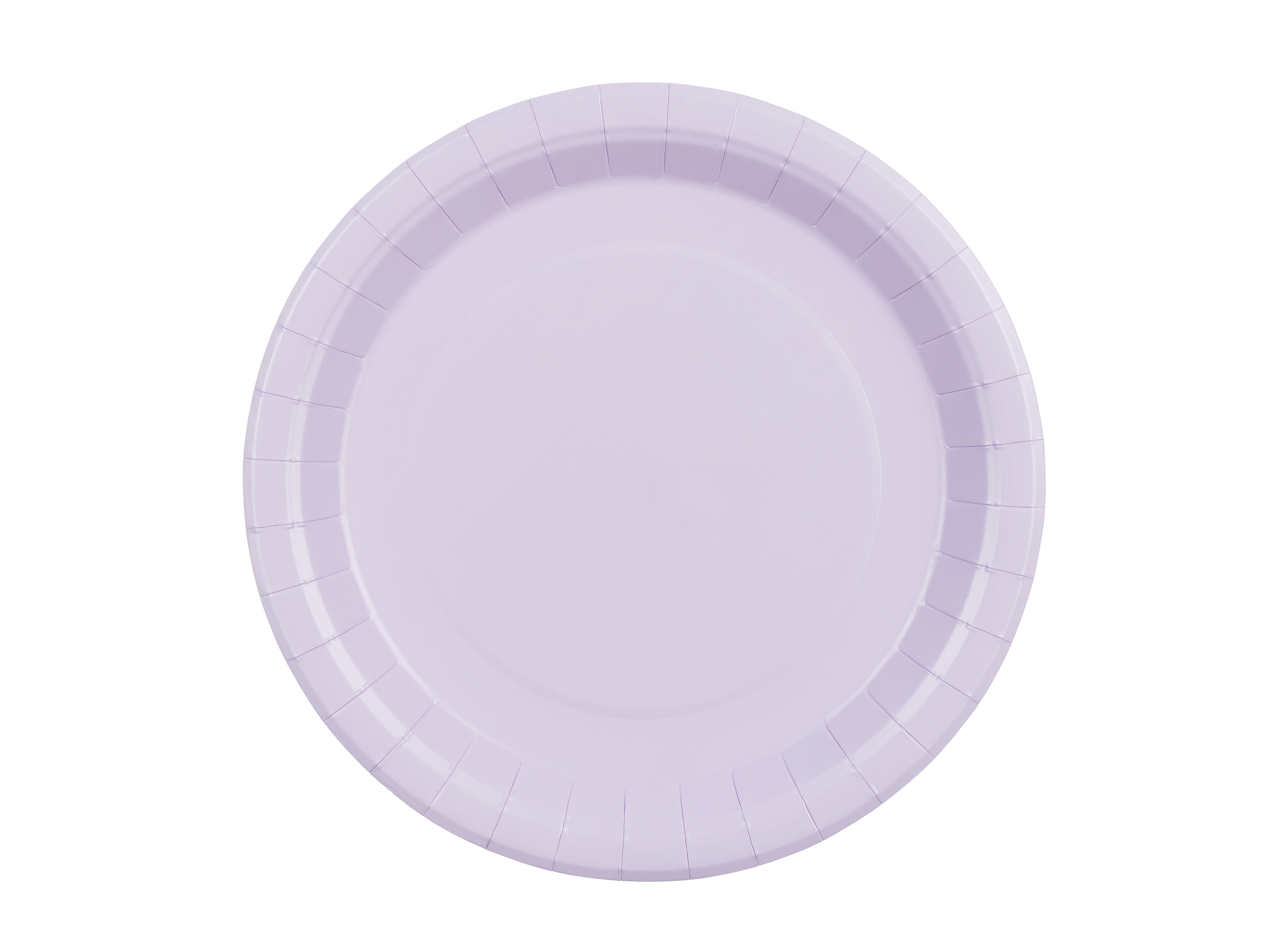 Lavender Paper Plates