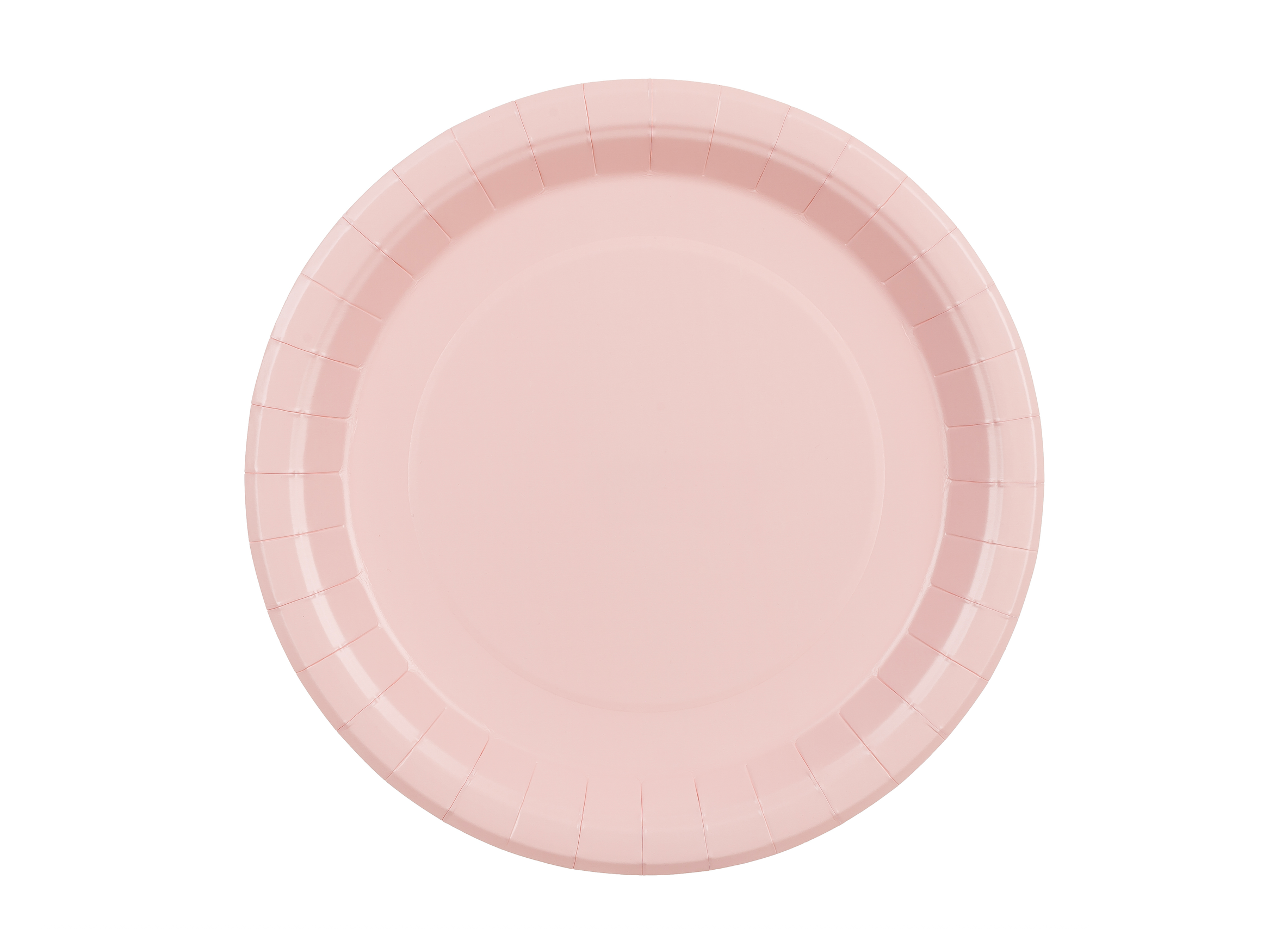 Blush Pink Paper Plates