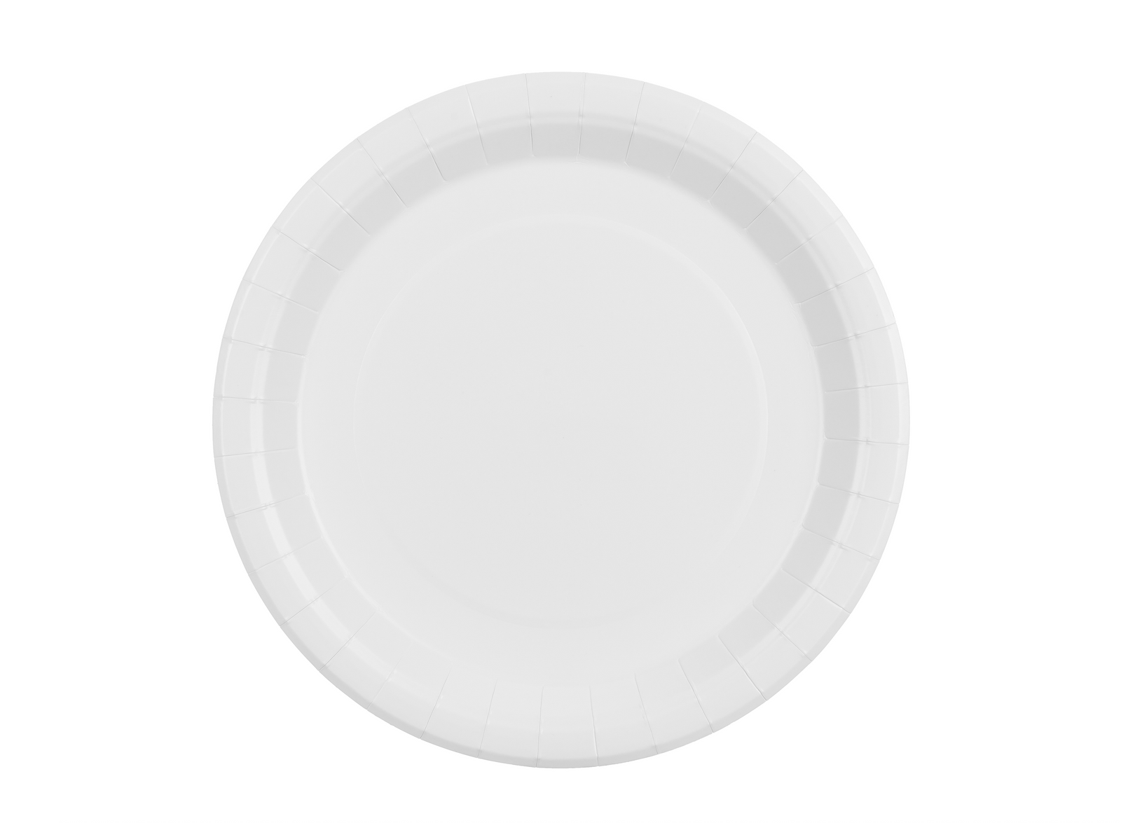 White Paper Plates