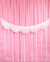 Iridescent Scallop Fringe Banner