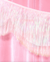 Iridescent Scallop Fringe Banner