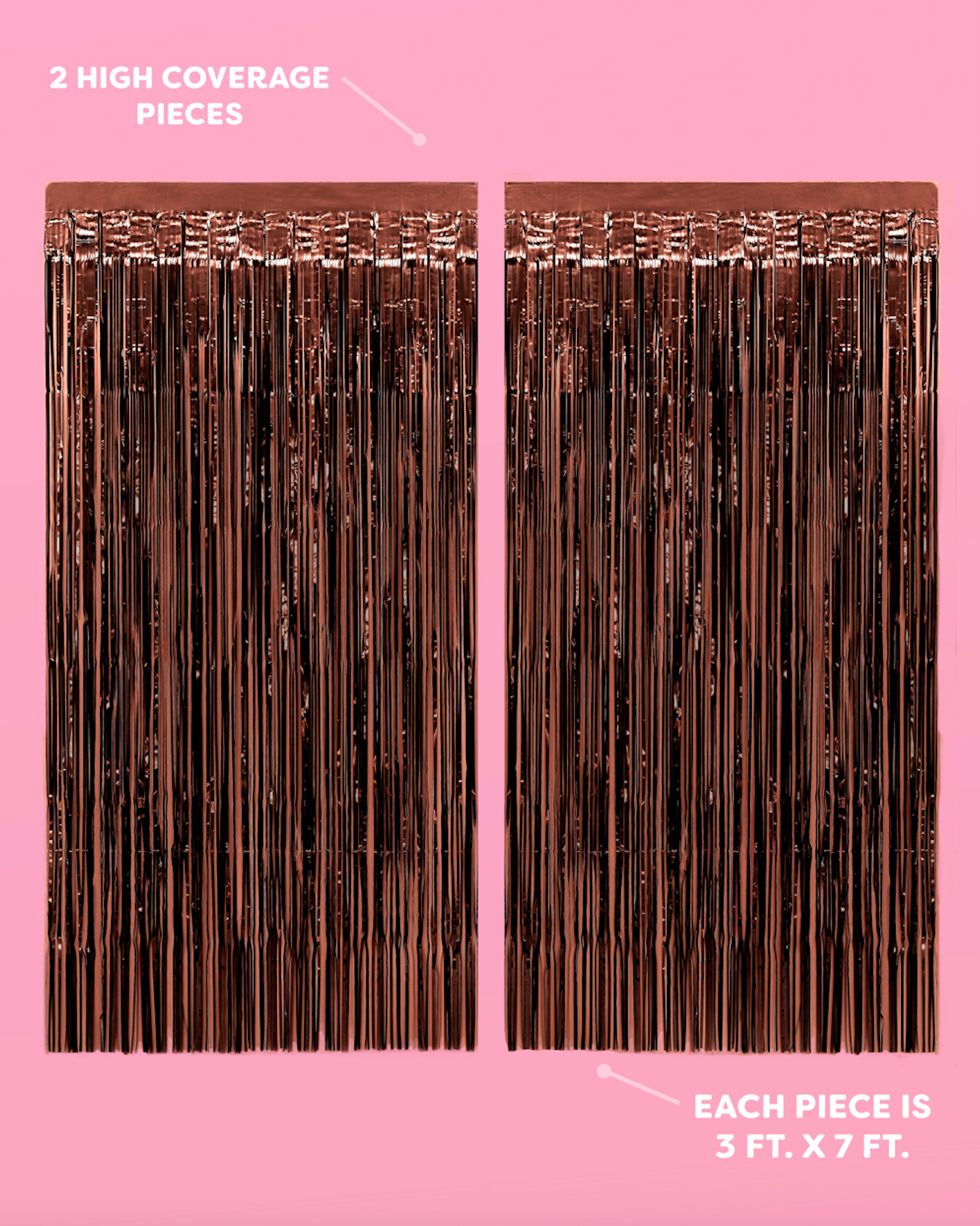 Espresso Party Curtain