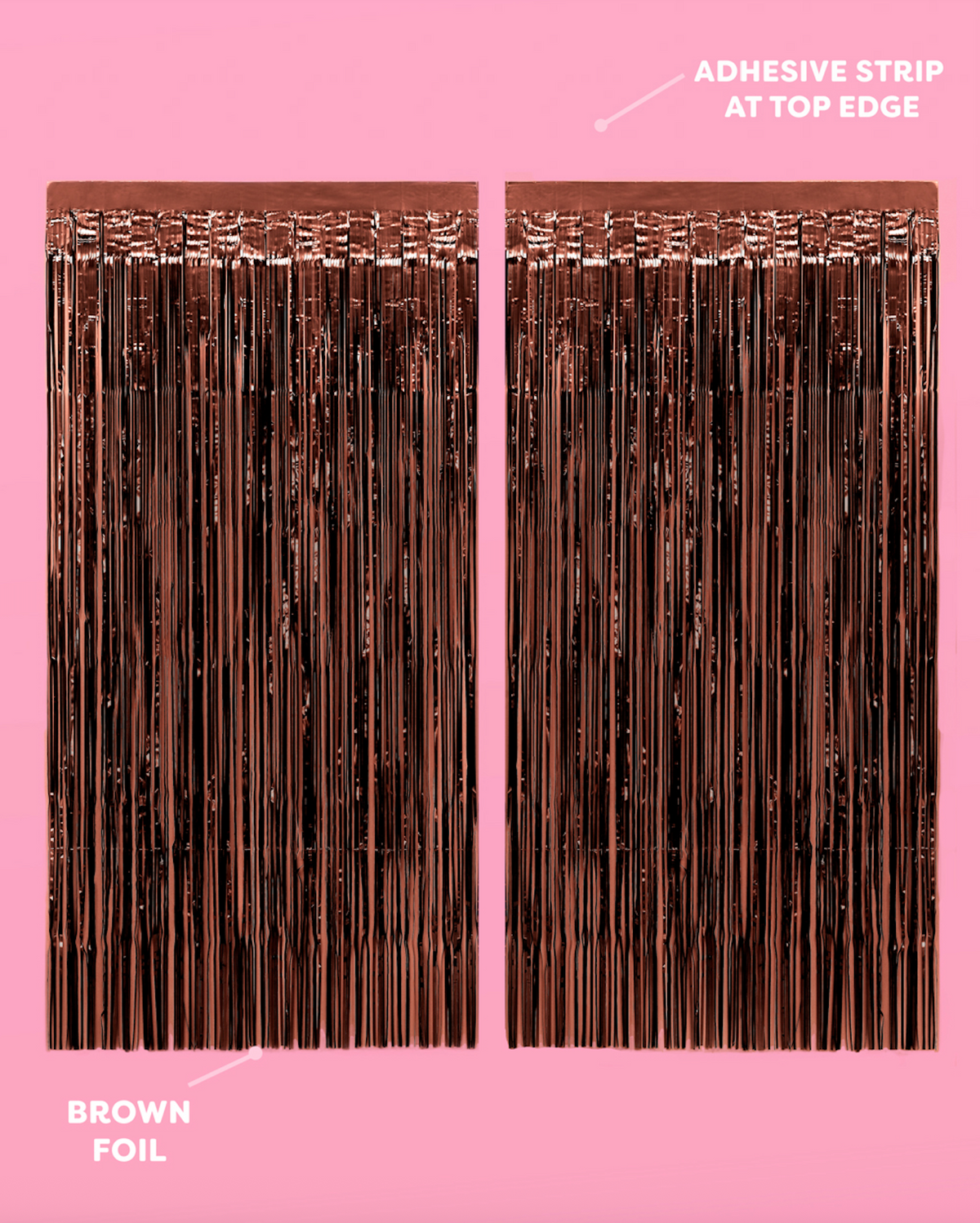 Espresso Party Curtain