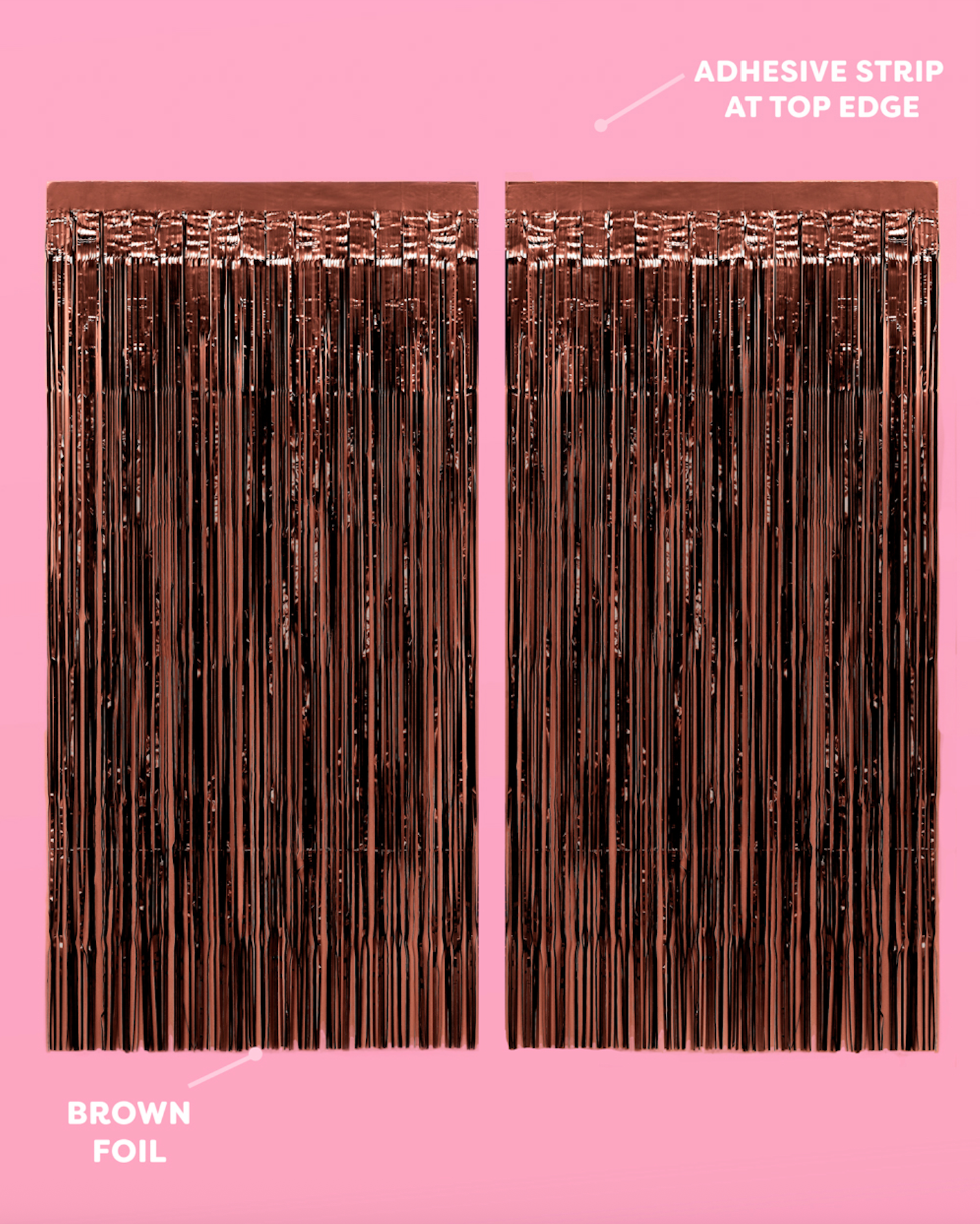 Espresso Party Curtain