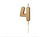 Gold Number Birthday Candle
