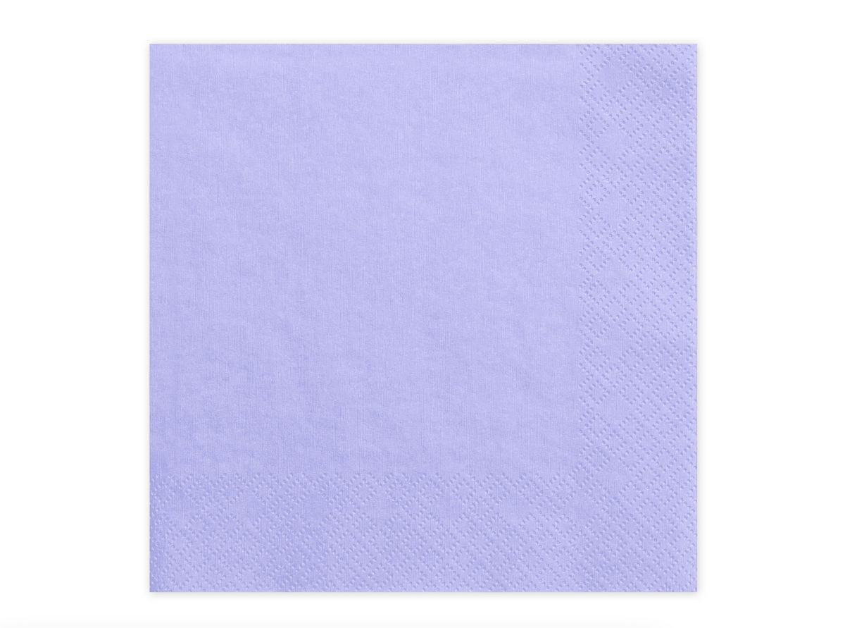 Lilac Paper Napkins