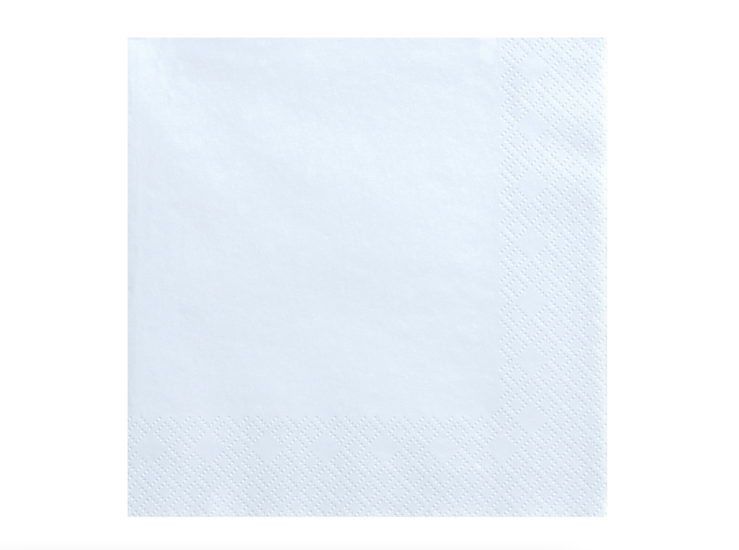 Light Blue Paper Napkins