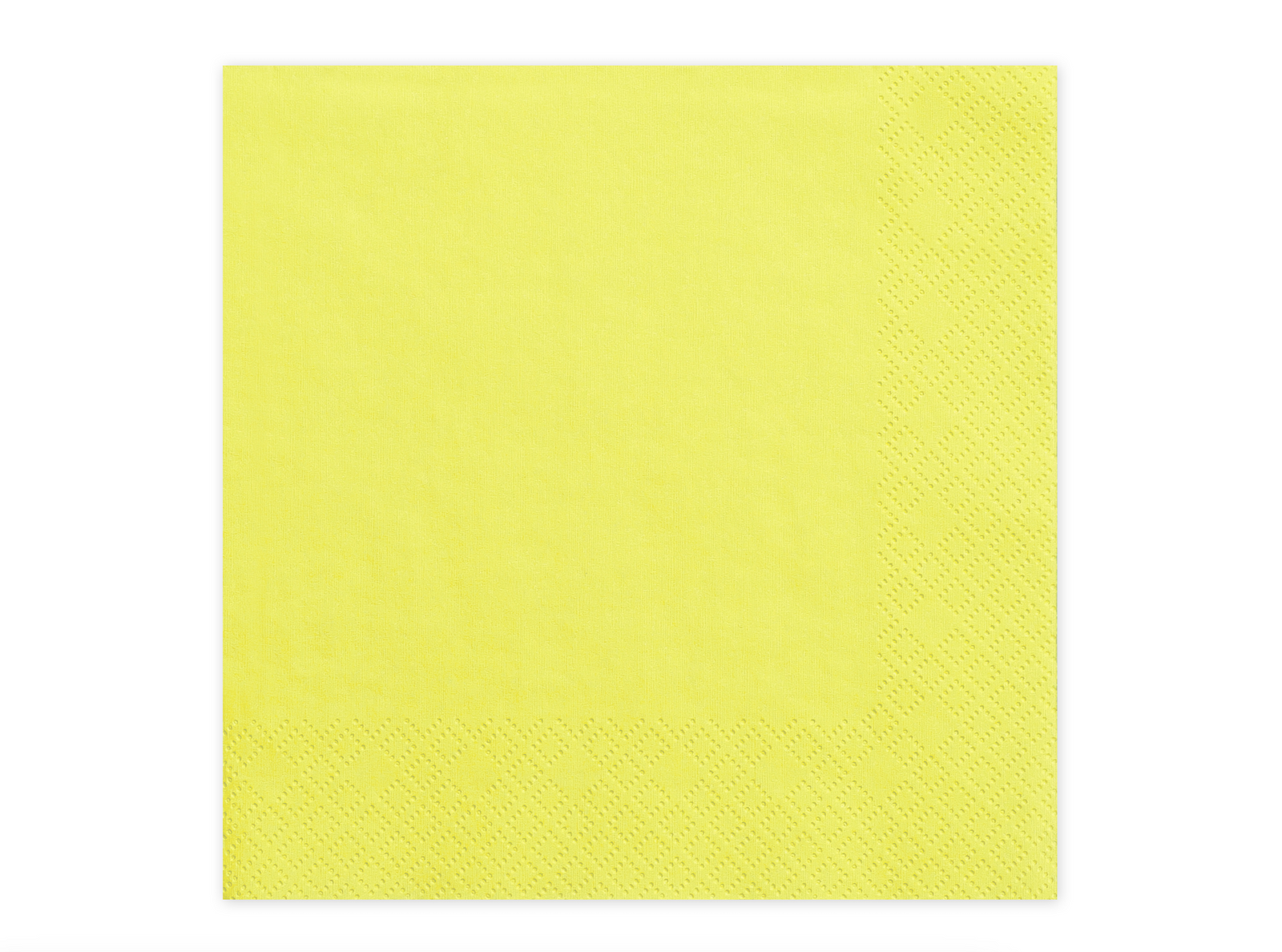 Yellow Paper Napkins