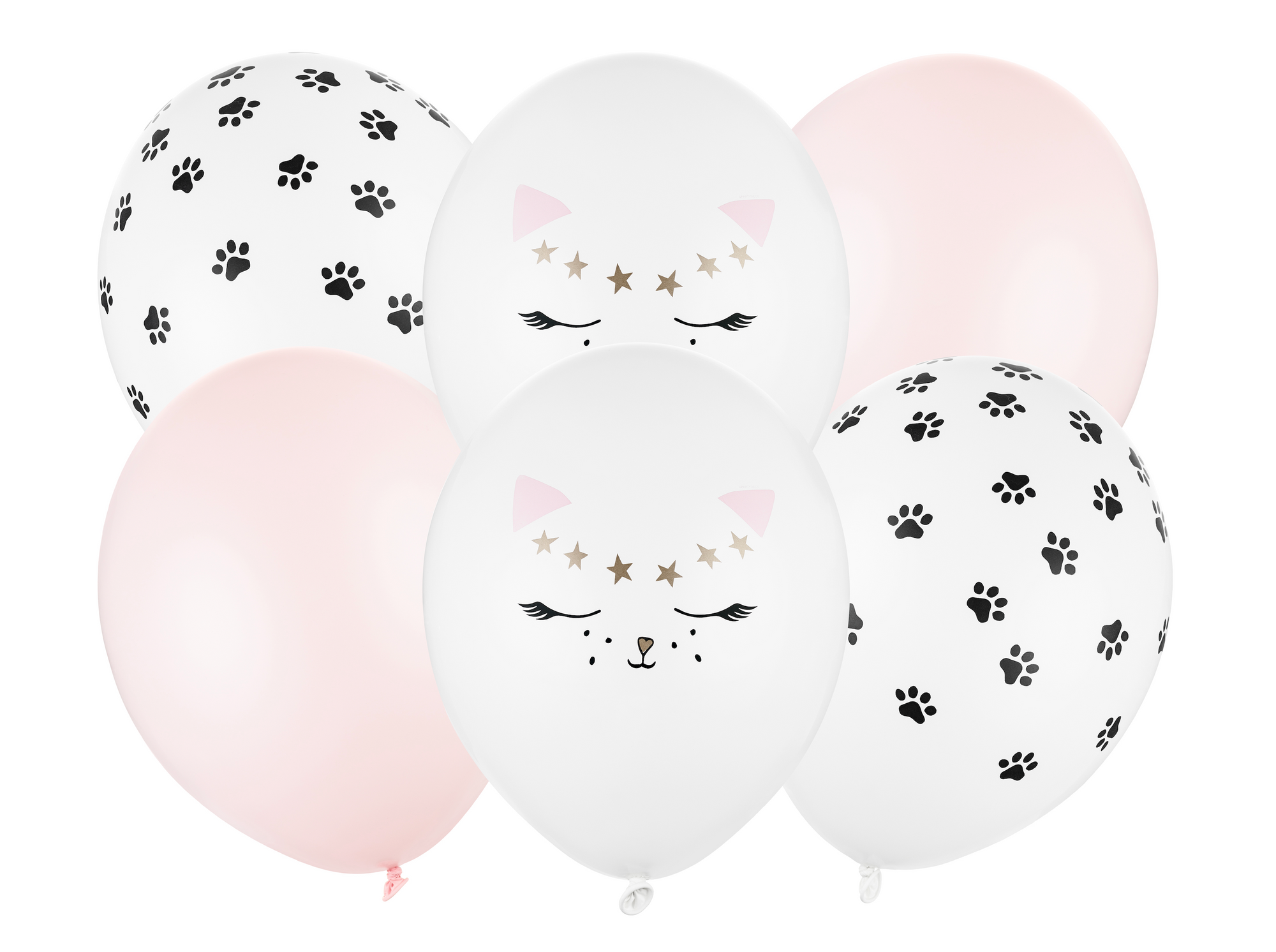 Assorted Cats Latex Balloons