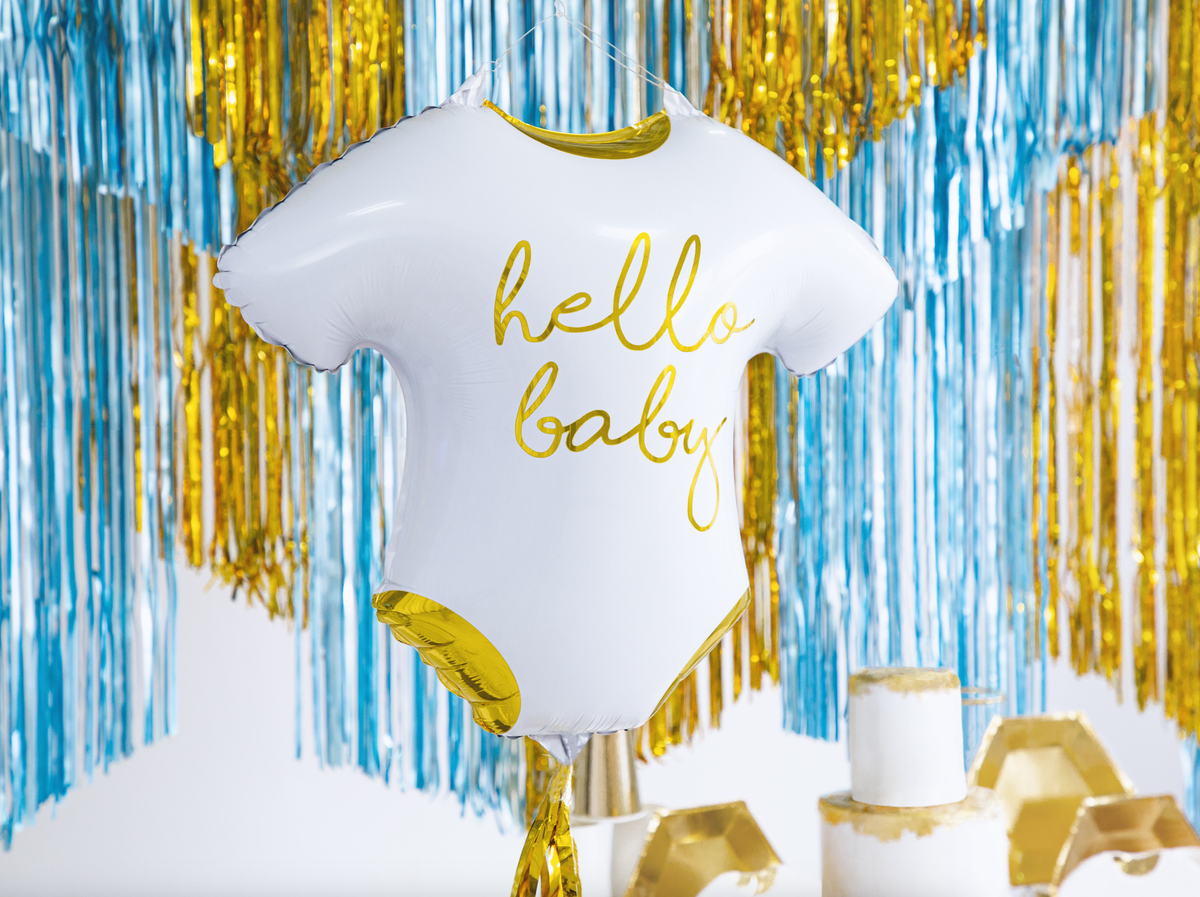 Hello Baby Romper Foil Balloon