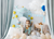 Blue Baby Whale Foil Balloon