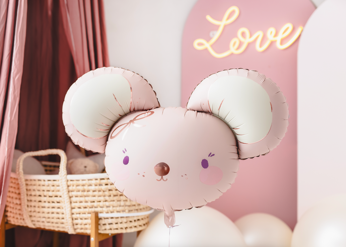 Pink Mouse Foil Balloon