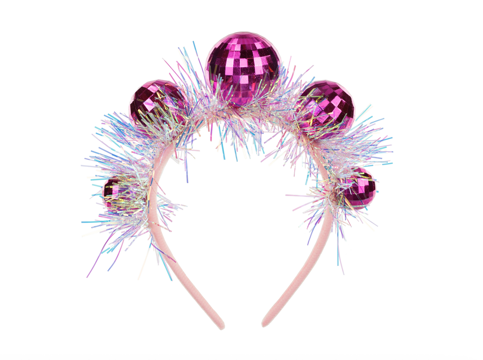 Pink Disco Ball Headband